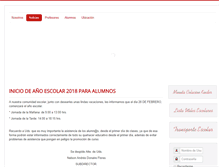 Tablet Screenshot of colegiomonteverde.cl